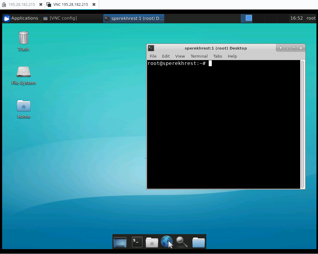 Установка окружения xfce и VNC Server для Ubuntu 18.04