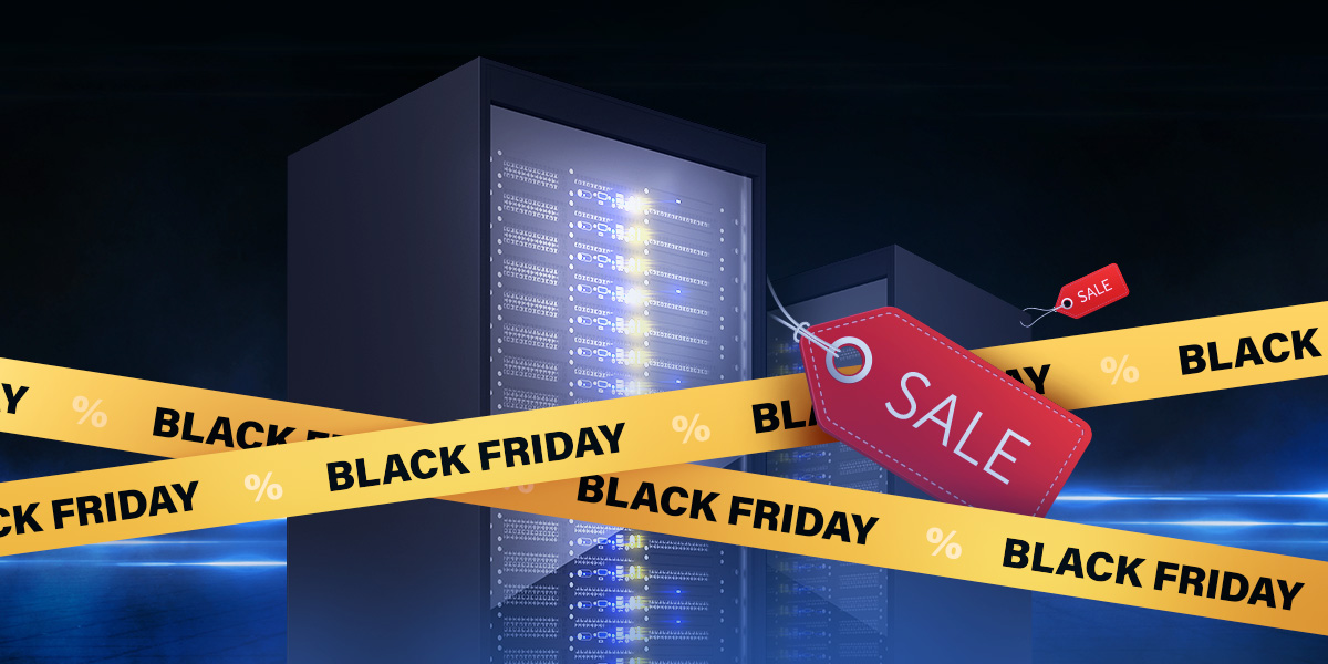 BLACK FRIDAY 2019: 55% discount for all SSD VDS!