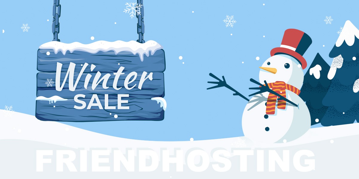 Winter Sale 2023 — 25% discount for VDS and virtual hosting