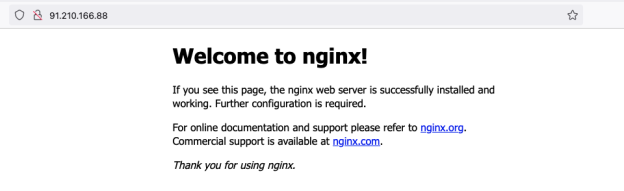 Installation von Nginx auf Debian 11