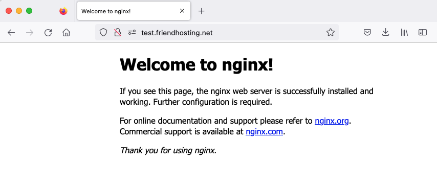 installing nginx on debian 11