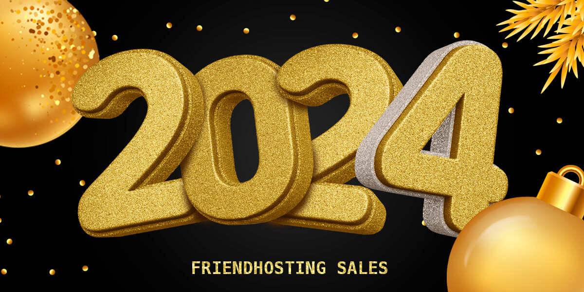 New Year sale – 40% discount on NVMe VDS and shared hosting