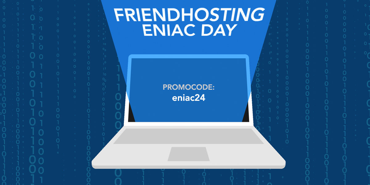 ENIAC Day sell. Up to 50% discount