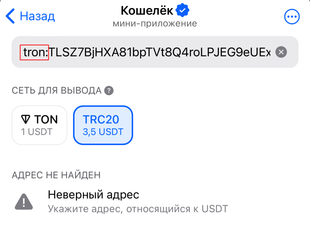 Оплата услуг хостинга с помощью криптокошельков в  «Телеграме»