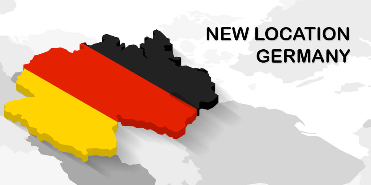 New Location in Germany, Frankfurt